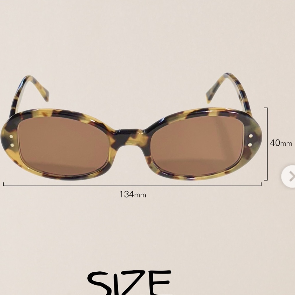 Carolyn CBK E13 Tokyo Tortoise sunglasses - Picture 3 of 10